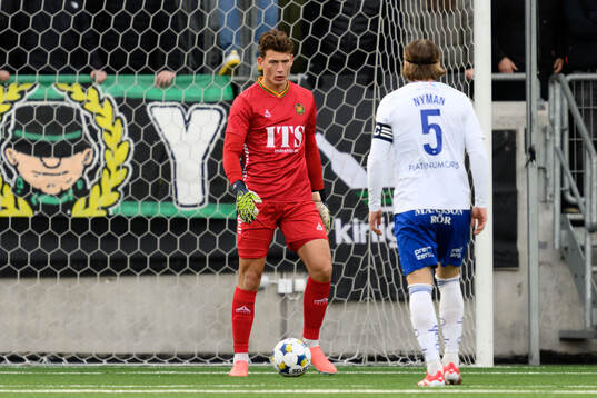 GAISs målvakt Kees Sims