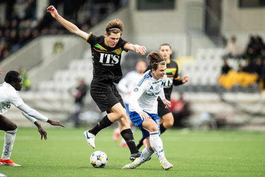 GAIS Axel Henriksson och IFK Norrköpings Axel Brönner