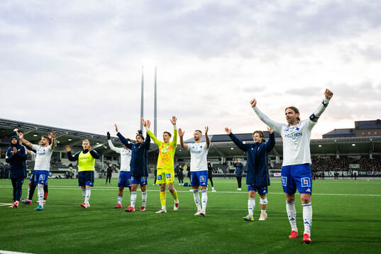 IFK Norrköpings Christoffer Nyman jublar