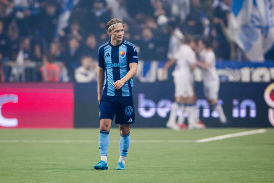 Djurgårdens Tobias Gulliksen deppar