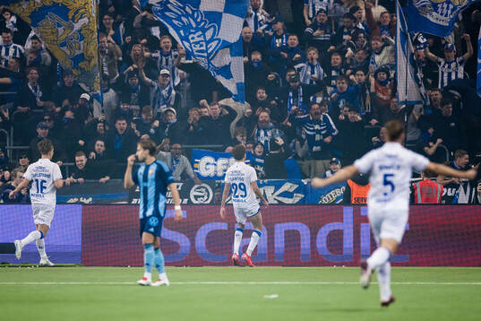 IFK Göteborgs Thomas Santos jublar