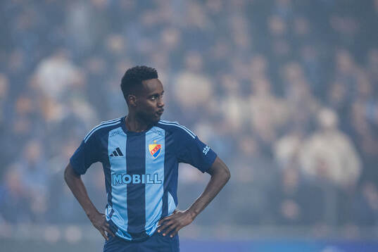 Djurgårdens Tokmac Nguen deppar