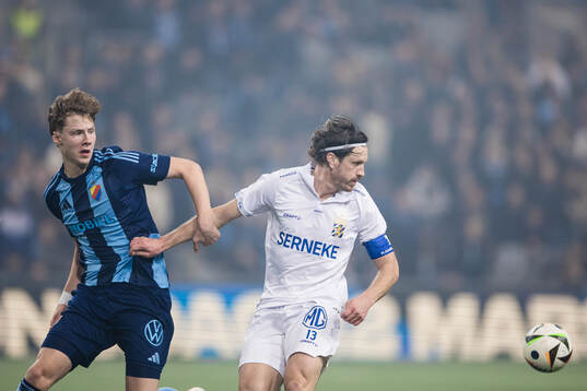 Djurgårdens August Priske Flyger och IFK Göteborgs Gustav