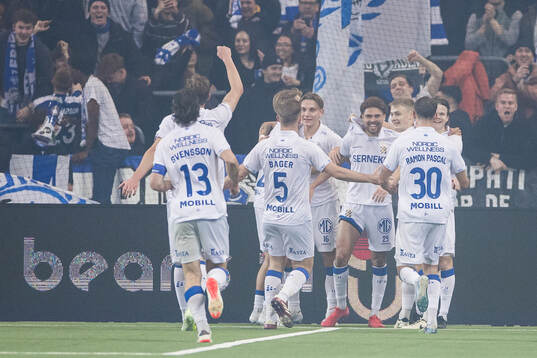 IFK Göteborgs IFK Göteborgs Thomas Santos jublar