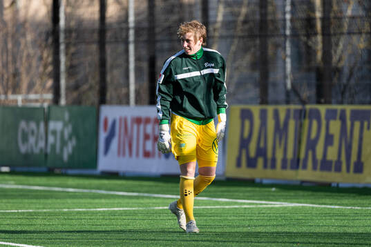 Hammarbys målvakt Moa Edrud