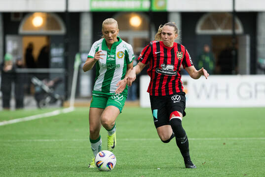 Hammarbys Smilla Holmberg och Brommapojkarnas Frida
