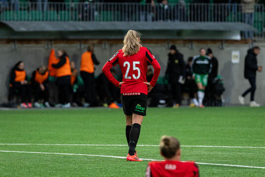Brommapojkarnas Joanna Aalstad Bækkelund deppar