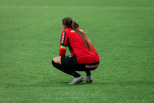 Brommapojkarnas Emilia Hjertberg deppar