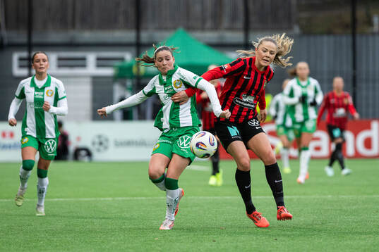Hammarbys Smilla Vallotto och Brommapojkarnas Joanna