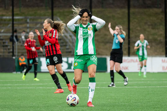 Hammarbys Ellen Wangerheim deppar