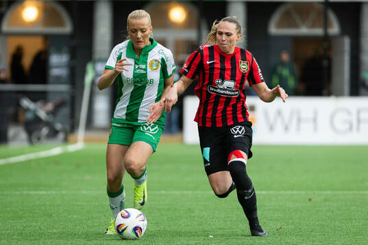 Hammarbys Smilla Holmberg och Brommapojkarnas Frida