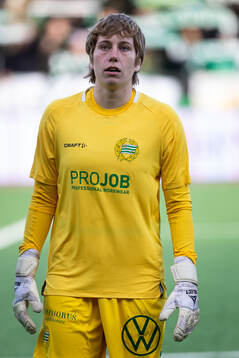 Hammarbys målvakt Moa Edrud