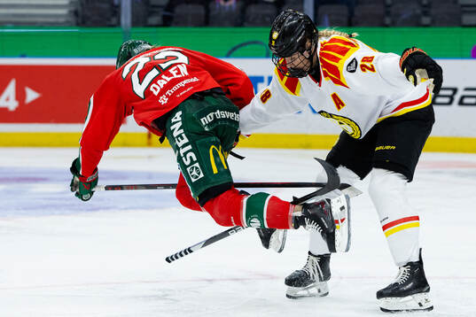 Frölundas Andrea Dalen och Brynäs Jenny Antonsson