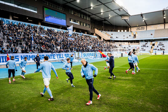 Malmö FFs Johan Karlsson och Otto Rosengren