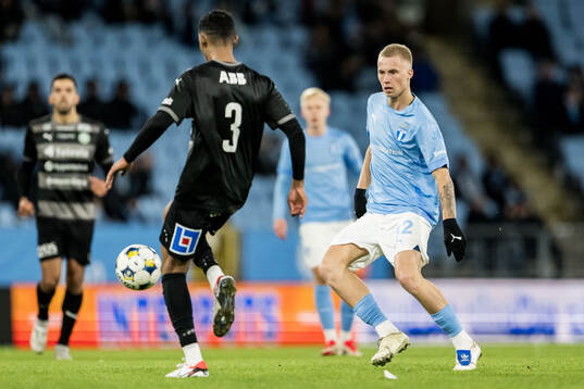 Malmö FFs Daniel Gudjohnsen