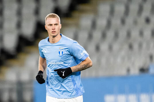 Malmö FFs Daniel Gudjohnsen