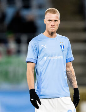Malmö FFs Daniel Gudjohnsen
