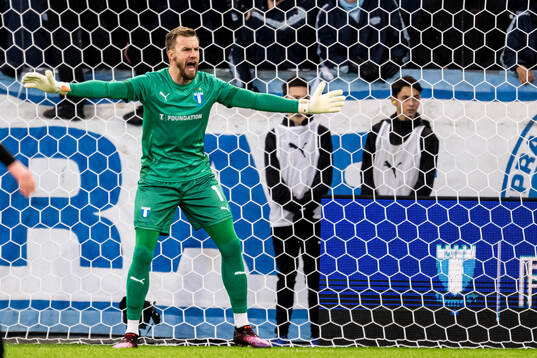under fotbollsmatchen i Svenska Cupen mellan Malmö FF och