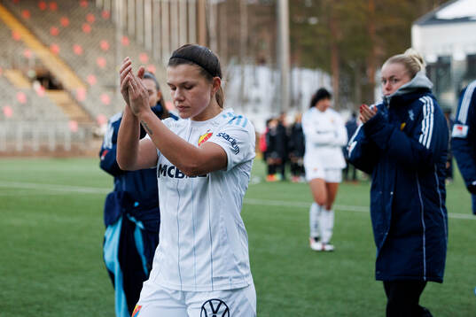 Djurgårdens Alexsandra Lobanova deppar