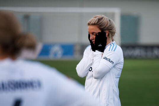 Djurgårdens Mimmi Larsson deppar