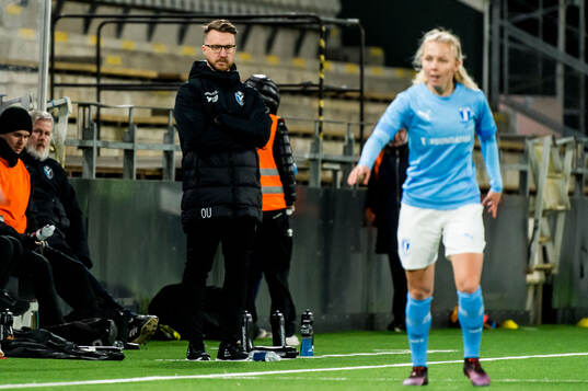 Växjö DFFs huvudtränare Olof Unogård