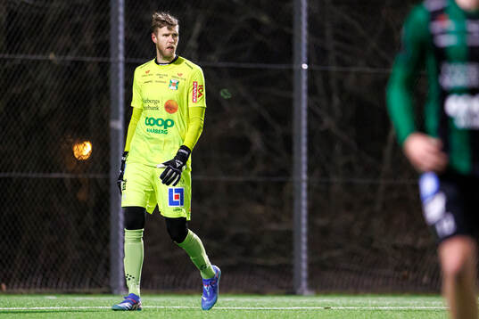 Varbergs målvakt Fredrik Andersson