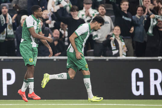 Hammarbys Paulos Abraham jublar