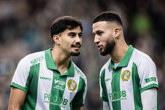 Hammarbys Montader Madjed och Abdelrahman Boudah Saidi