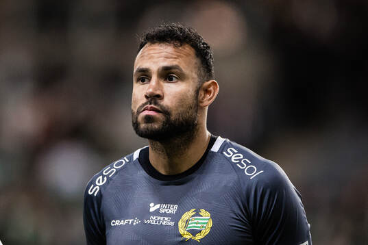 Hammarbys målvakt Warner Hahn