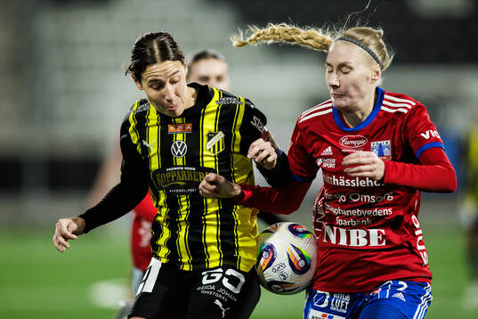 Häckens Tabby Tindell och Vittsjös Sanni Ojanen