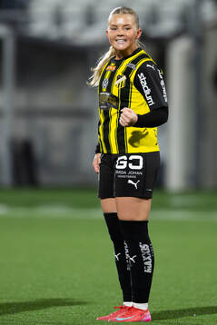 Häckens Matilda Nildén jublar