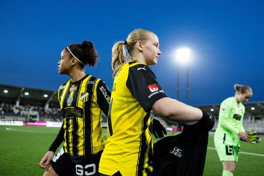 Häckens Felicia Schröder och Johanna Fossdalsá Sørensen