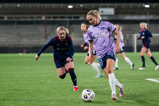 Rosengårds Emilia Larsson och Linköpings Jonna Andersson