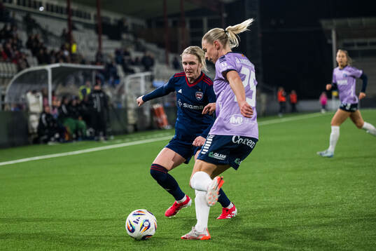 Rosengårds Emilia Larsson och Linköpings Jonna Andersson