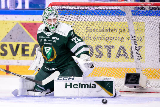 Färjestads målvakt Maxime Lagacé