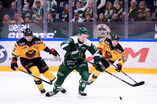Luleås Eetu Koivistoinen och Mathias Bromé