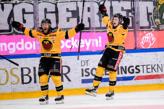 Luleås Linus Omark, Pontus Andreasson jublar