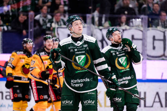 Färjestads Stian Solberg deppar