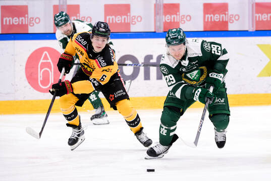 Luleås Isac Hedqvist och Färjestads Oskar Steen