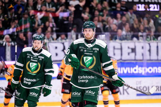 Färjestads Marcus Westfält deppar
