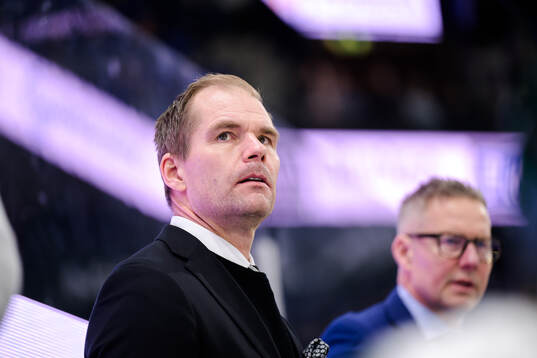 Färjestads tränare Thomas Mitell
