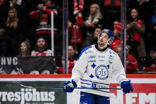 Leksands Max Veronneau deppar