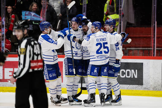 Leksands Peter Cehlarik, Marek Hrivik och Lucas Elvenes