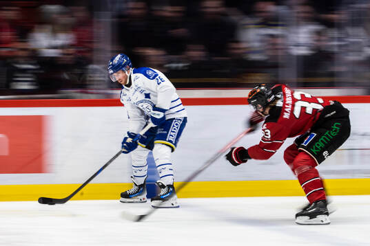 Leksands Justin Glenn Kloos och Örebros Christopher