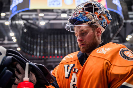 Växjös målvakt Adam Åhman