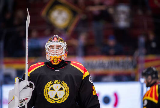 Brynäs målvakt Erik Källgren