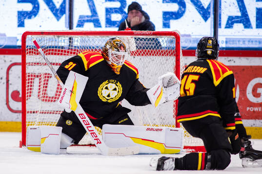 Brynäs målvakt Erik Källgren
