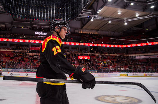 Brynäs Oskar Lindblom jublar