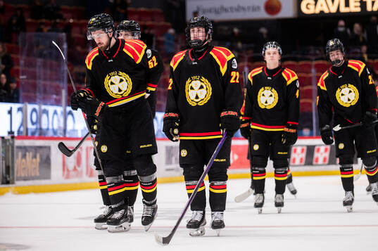Brynäs Jack Kopacka och Leo Sundqvist deppar