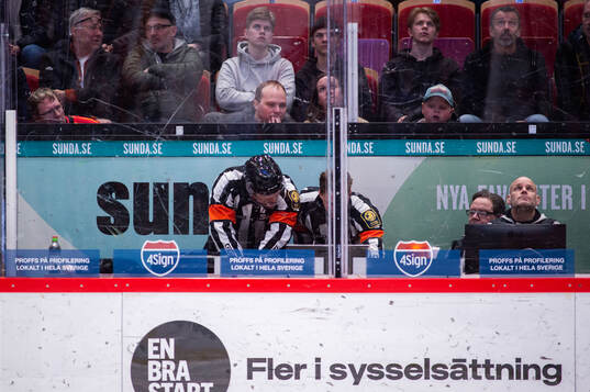 Domare Andreas Harnebring och Domare Alexander Österberg